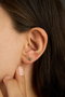 Heliophilia Silver Pendientes de Plata de Ley 925 en Dorado